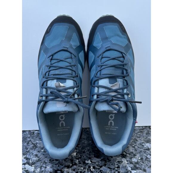 On Cloudventure Blue Black Trail Running Shoes Sneakers Size Men’s Size 9.5 main image 9